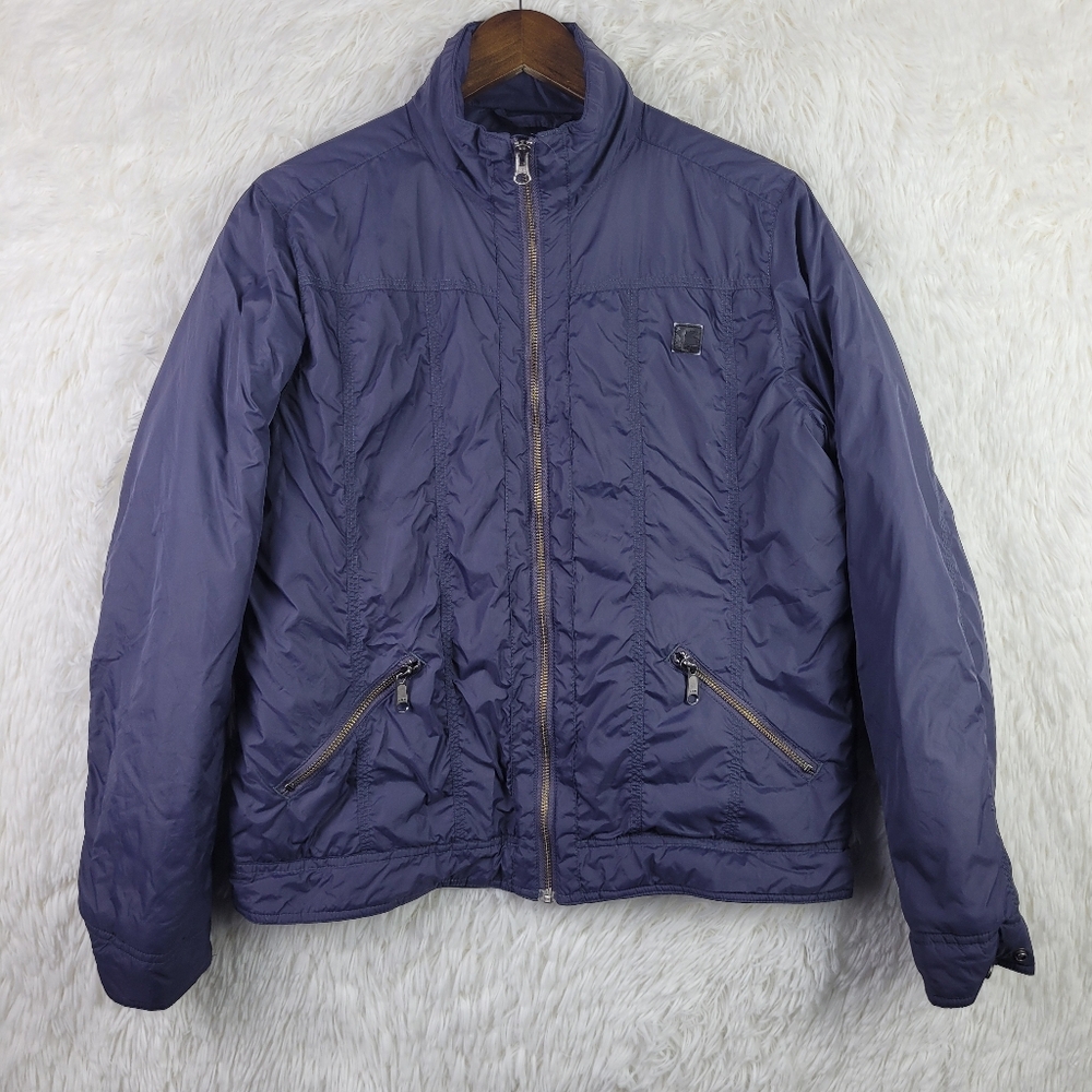 Carhartt Women's Skyline Dark Blue Nylon Insulated Jacket Outdoor Medium